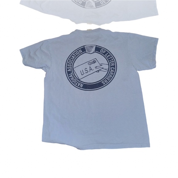 Vintage 80’s NALC member T-Shirt: USPS: National Letter Carriers: Large - Picture 2 of 6